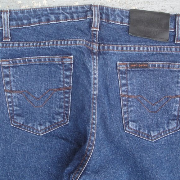 Harley-Davidson Ladies Jeans Size 10P Bootcut - Picture 7 of 10